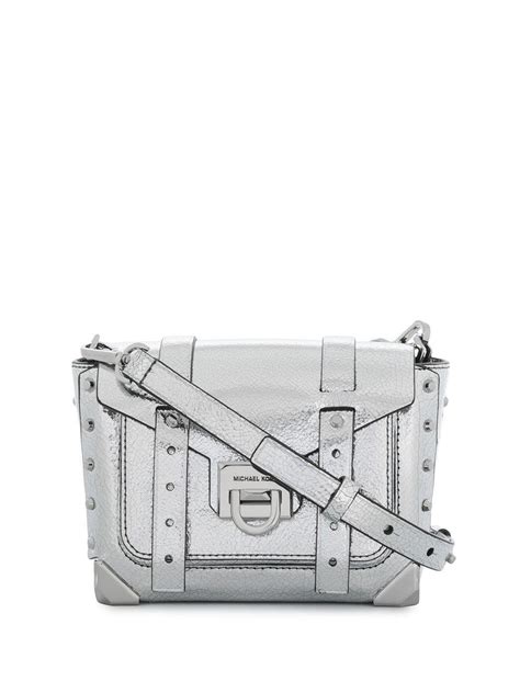 sac michael kors soldes|michael kors manhattan silver bag.